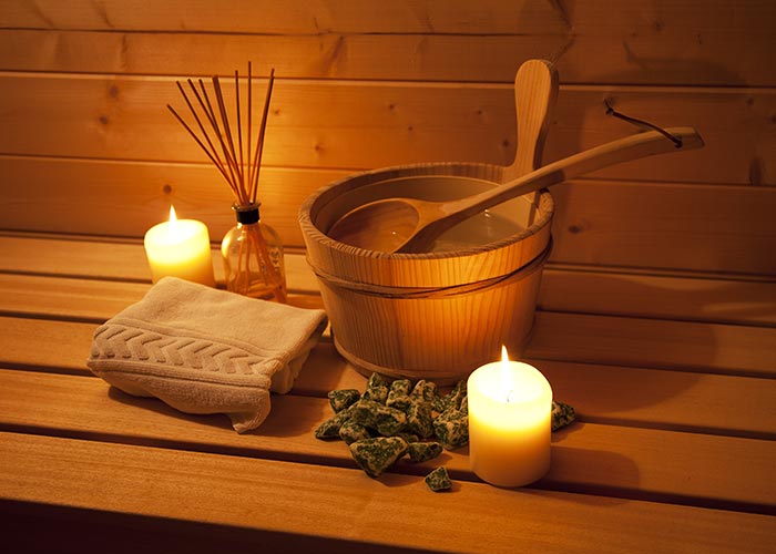 />Sauna: Genießen und Entspannen
