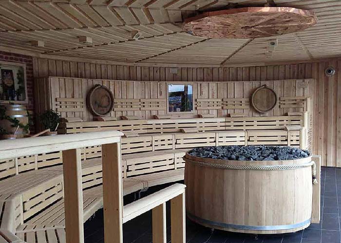 Eventsauna Thema Brauerei