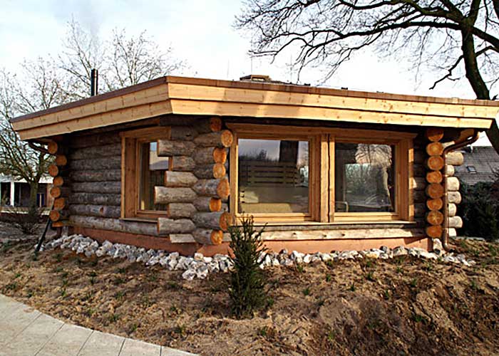 Kelo Massivholzsauna