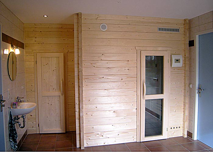 Müther Blockbohlensauna