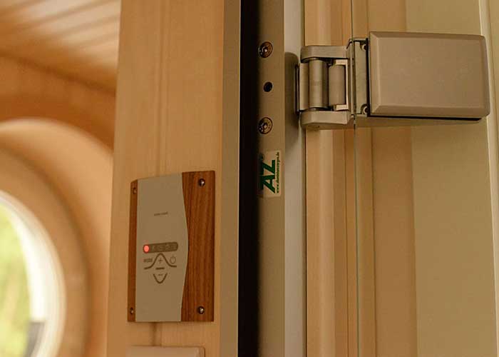 Müther Sauna Bad Tür