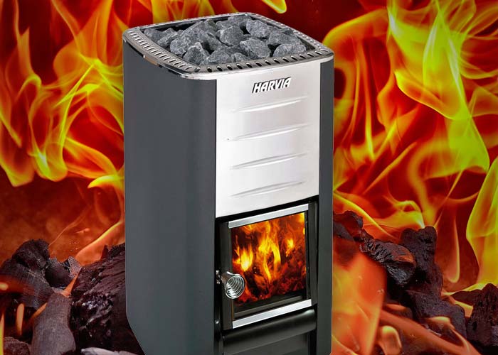 Sauna Ofen Feuer